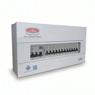 CEO เครื่องตัดไฟฟ้าอัตโนมัติ 12 ช่อง 63A กันดูด
