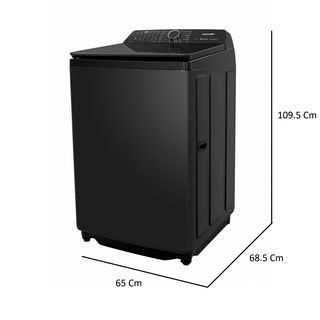 HISENSE เครื่องซักผ้าฝาบน ขนาด 18 กก. รุ่น WT180Q30 สีเทา