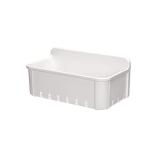 Primo ชั้นวางติดผนังพลาสติก รุ่น WA-02 ขนาด 14.5x27x12 ซม. สีขาว