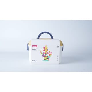 TOYS ของเล่นชุดตัวต่อบ้านต้นกระบองเพชร 59ชิ้น #954B ขนาด(24x17x15.5ซม.)