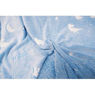 Truffle ผ้าห่ม รุ่น Momo-05 ขนาด 130x170 ซม. สีฟ้า