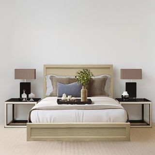 DELICATO เตียงนอน 3.5 ฟุต รุ่นบอสตัน  ขนาด 121x90x206 ซม.สีบีช