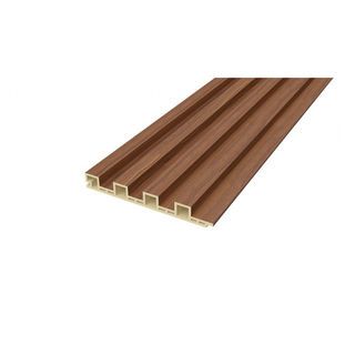 GREAT WOOD ไม้ฝ้าระแนง WPC WB-D05-03 18x146x2900 มม. TEAK