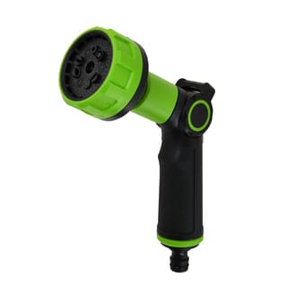 Tree O Plus ปืนฉีดน้ำแบบควบคุมด้วยนิ้วหัวแม่มือปรับ9รูปแบบ รุ่นGLB-623029-0 สีเขียวดำ
