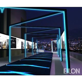 EILON หลอดไฟประดับ LED T8-BLU 18W กันน้ำ ขนาด 120cm สีน้ำเงิน