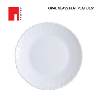ADAMAS จานโอปอล 8.5” LIGHT850 สีขาว