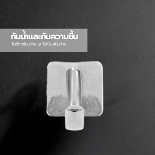 Iris ขอแขวนสแตนเลส 1 ขอ รุ่น HC04 ขนาด 2.9×5×4 ซม. สีเงิน