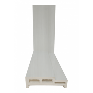 BATHIC วงกบ WPC รุ่น STANDARD (FW5) ขนาด 80x200 ซม. สีลอว์เรนวูด