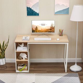 SMITH โต๊ะทำงาน รุ่น BOKA ขนาด 120x60x75 ซม. สีขาว 