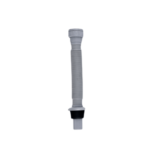 Verno ท่อย่นน้ำทิ้งพลาสติกแบบยืดหดได้ รุ่น  PQS-QL2072   ขนาด 80 ซม. สีเทา
