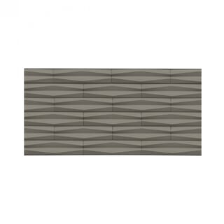 GREATWOOD บอร์ด PU หินเทียมลาย Future Stone ขนาด 60x120CM สี Ash Black