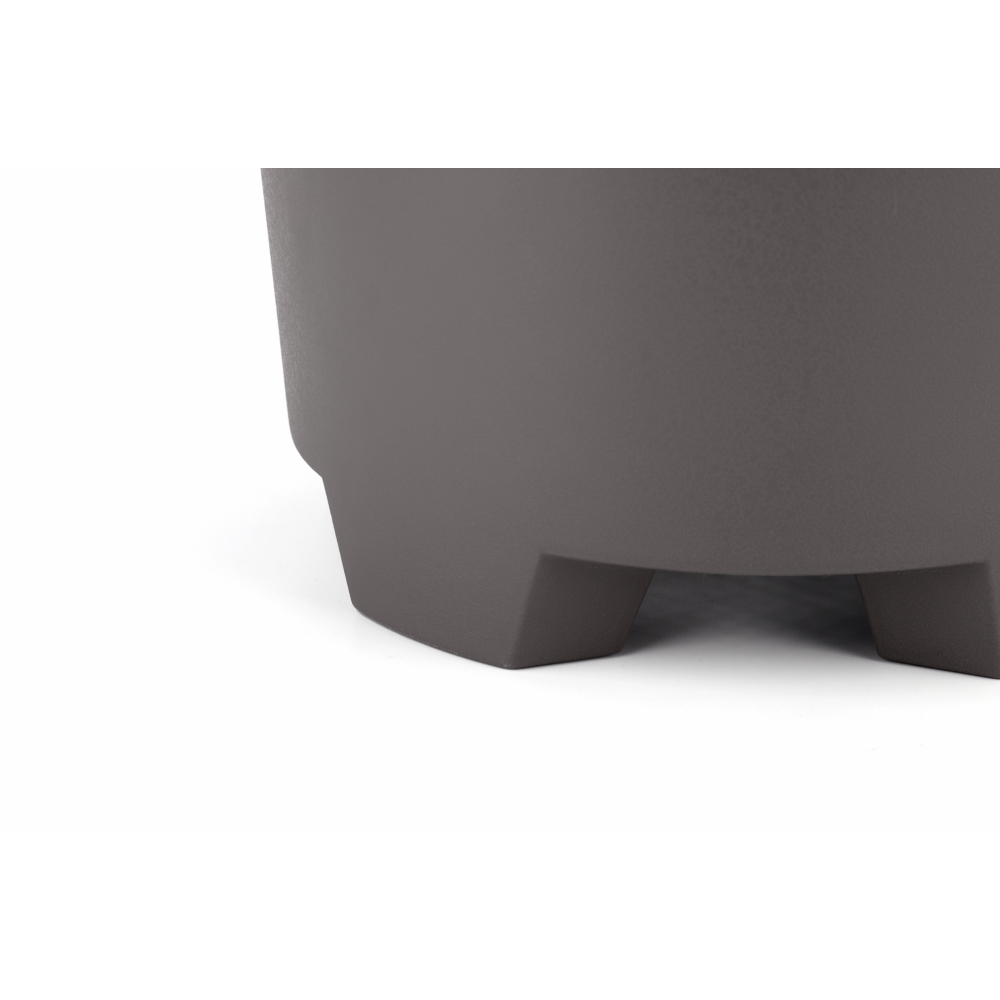 Tree  O กระถางต้นไม้ รุ่น 6PY007-GY ขนาด 27 x 27 x 18.5 ซม. (12นิ้ว) สีเทา