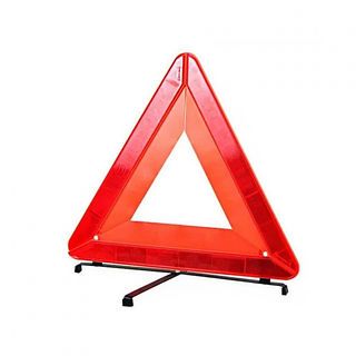 Protx ป้ายสามเหลี่ยมจราจร สะท้อนแสง รุ่น DTWT01 ขนาด 43 cm Pro-tx สีส้ม