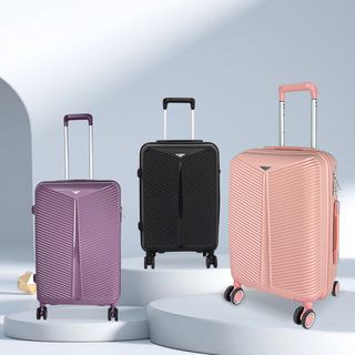 WETZLARS กระเป๋าเดินทาง ขนาด 20 นิ้ว  รุ่น Summer-03 ขนาด 23x35x55 ซม. สีดำแบล็คเพิร์ล