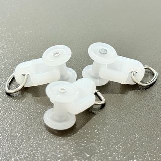 DAVINCI Runner  (curtain rod DAVINCI ตัวเลื่อน (อุปกรณ์เสริมรางผ้าม่านสำเร็จรูป) รุ่น Liona ขนาด 1.5x1.25x2.3 ซม. สีขาว 