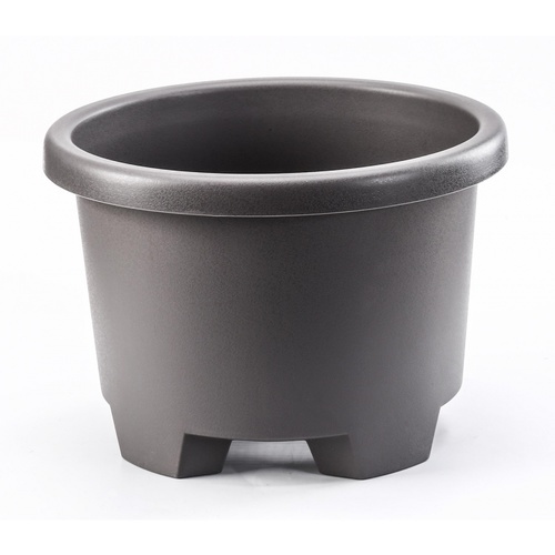 Tree  O กระถางต้นไม้ รุ่น 6PY007-GY ขนาด 27 x 27 x 18.5 ซม. (12นิ้ว) สีเทา