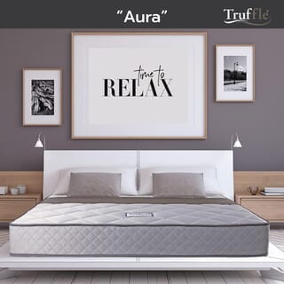 TRUFFLE ที่นอนสปริง2.6 รุ่นAura 6ฟุต หนา9 รับประกัน 5ปี