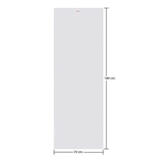 BATHIC ประตูพีวีซี BPC1 70x180 ซม. สีขาว (ไม่เจาะรูลูกบิด)