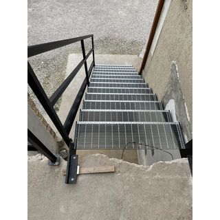 ปืนใหญ่ ตะแกรงรางน้ำ พร้อมตาข่าย ขนาด 25x100x2.5ซม. สีเงิน หนา 3 มม. สีเงิน