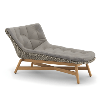 SUMMER SETเตียงริมสระ  MOOK ขนาด 159x106x80 ซม. สีเทาอ่อน