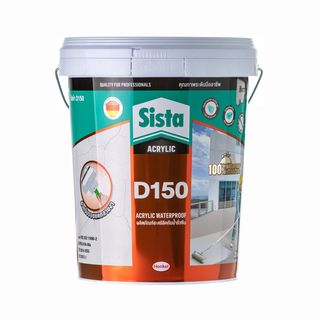 SISTA อะคริลิคทาหลังคา D 150 20 kg. สีขาว