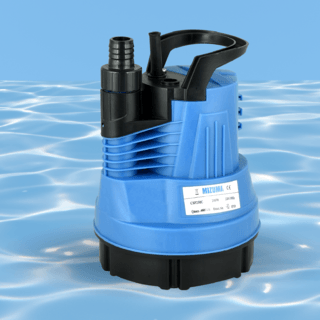 MIZUMA ปั้มจุ่มน้ำสะอาด ไม่มีลูกลอย รุ่นCSP250C ขนาด250วัตต์ สีน้ำเงินดำ