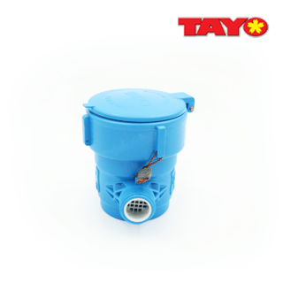 TAYO มิเตอร์น้ำ 1/2นิ้ว ABS รุ่น MGK15 สีฟ้า