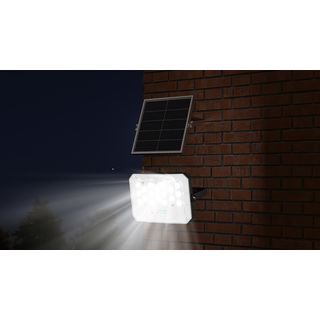 EILON โคมฟลัดไลท์โซล่าเซลส์ MOON KNIGHT รุ่นTP-S-FL-50DL +รีโมท  Monocrystalline silicon 50W แสงเดย์ไลท์
