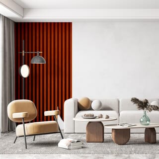 WELLINGTAN อะลูมิเนียมโปรไฟล์ ALU2980-54T01 10.16x298x5ซม. Red Wood