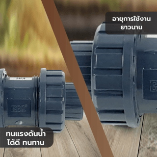 Tree’O วาล์วกันน้ำย้อนกลับยูเนี่ยน 1.1/2