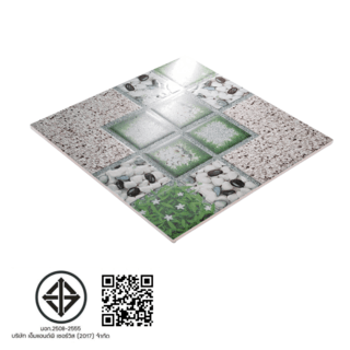 Marbella กระเบื้องเซรามิคปูพื้น 16x16 นิ้ว รุ่น เจคอบ MZ2203 Matt (12P)