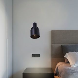 EILON โคมไฟติดผนังนอร์ดิก E27 5W  รุ่น GC YY2203 สีดำ