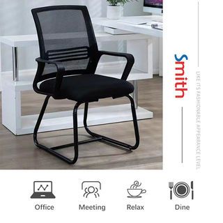 SMITH เก้าอี้ห้องประชุม รุ่น DULY ขนาด 54x48x90 ซม. สีดำ 
