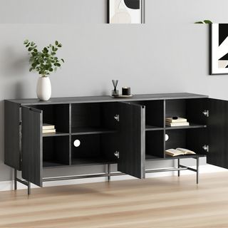 DELICATO ชั้นวางทีวี รุ่น DELTO ขนาด 40x172.80x73 ซม. สีเทา