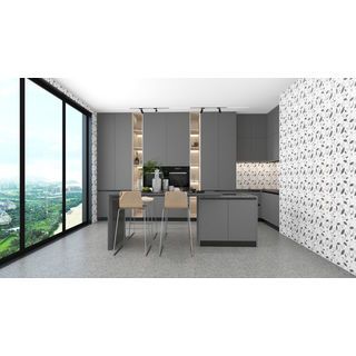 Marbella กระเบื้องเซรามิคปูผนัง 10x16 นิ้ว รุ่น ลิฟ แวร์ รุ่นJB318 Gloss (15P)