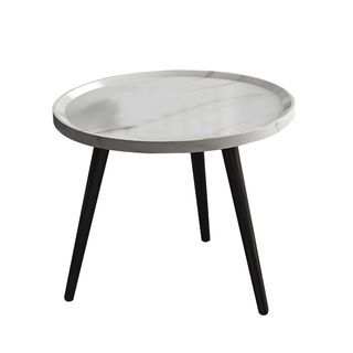 DELICATO โต๊ะกลาง รุ่น COMBINE-05 ขนาด 40x40x48 ซม. สีหินอ่อน 