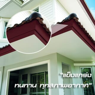 ดูร่าวัน ไม้เชิงชาย 1.6x20x300 ซม. สีรองพื้น