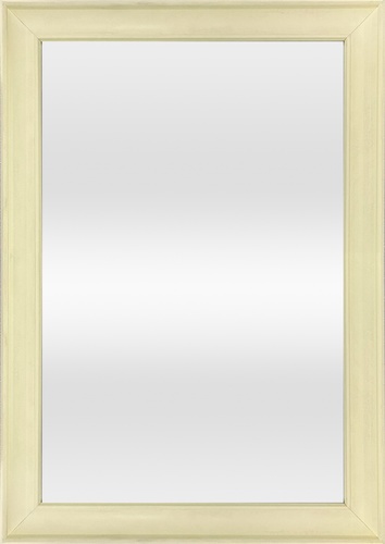 Nice กระจกมีกรอบ รุ่น 1817-W1 ขนาด 40X60 ซม. สีขาว