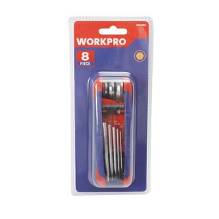 WORKPRO  ชุดประแจหกเหลี่ยม(HEX) 8ชิ้น รุ่น W022002