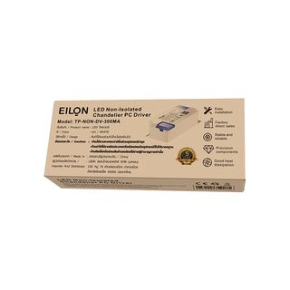 EILON แอลอีดี ไดร์เวอร์ 50W  Non-isolated 300mA (ควบคุม 3 สี) รุ่น TP-NON-DV-300MA IP20 สีขาว
