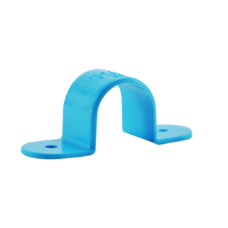 VAVO กิ๊บจับท่อ หนา 1/2 ”(18)  สีฟ้า