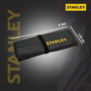 STANLEY ชุดประแจแหวนข้าง ปากตาย 8 ชิ้น รุ่น STMT80940-8  + ซองผ้าสีดำ