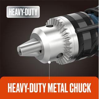 SENIX สว่านกระแทกไฟฟ้า 13 มม. 550W รุ่น PDHE5.5-M-EU สีน้ำเงิน - ดำ