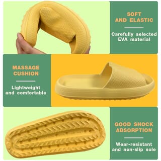 PRIMO รองเท้าแตะ EVA A42 No.42-43 สีเหลือง