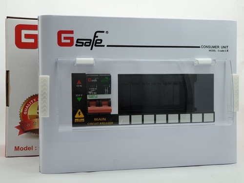 G-Safe ตู้คอนซูมเมอร์+เมน 8 ช่อง 63A