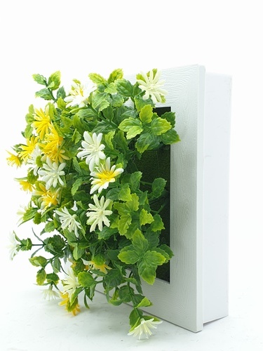 ต้นไม้เทียมติดผนัง ZXJL-003 ขนาด 20x11 ซม.