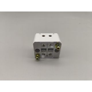 V.E.G. เทอร์มินอลบล็อก เข้า2-ออก2 สีเทา