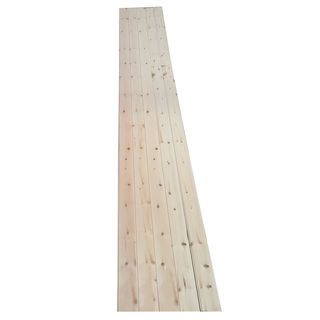 GREAT WOOD ไม้ระแนง ไม้สนรัสเซีย (5แผ่น/แพ็ค) PB100N-WO 10x290x0.8ซม. NATURAL
