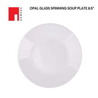 ADAMAS จานโอปอลทรงลึก 8.5” BRIDE850 สีขาว
