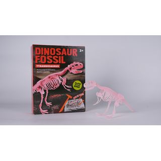 TOYS  กล่องสุ่มโมเดลคล สำหรับขุดโครงกระดูกไดโนเสาร์เรืองแสง